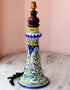 Blue Pottery 12 Long Vase Lamp (Without Lampshade)